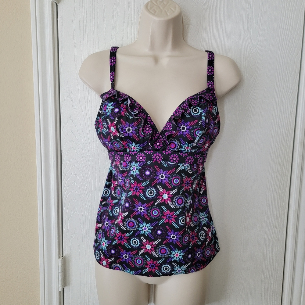 Freya Wireless Tankini Top